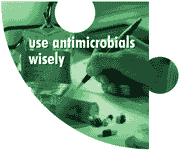 image of puzzle piece that reads "use antimicrobials wisely"