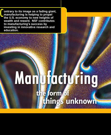 Manufacturing: The Forms of Things Unknown