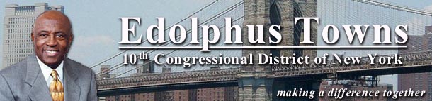 Edophus Town - 10th Congressional District of New York - Making a difference together