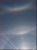 Photo of atmospheric haloes 
