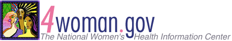 4 Woman Logo - 4woman.gov - The National Women's Health Information Center
