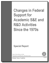 Changes in Federal Support for Academic S&E and R&D Activities Since the 1970s