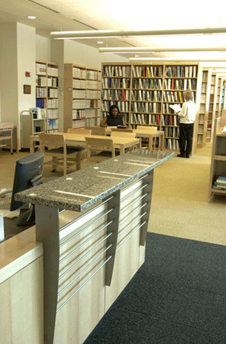 Photo of EPA library