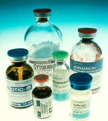 Treatment: Chemotherapy (bottles)