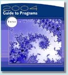 Blue Swirl fractal on FY 2004 Guide home page