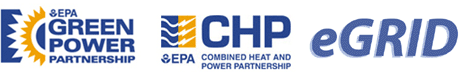 GPP Logo, CHP Logo, eGRID Logo