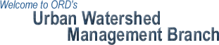Urban Watershed Management Branch