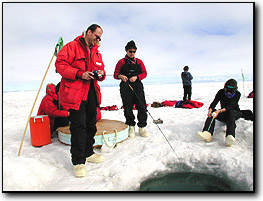 Participants in the Antarctica course