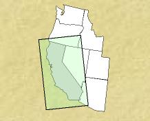 California locator map