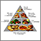 Pirámide de grupos básicos de alimentos