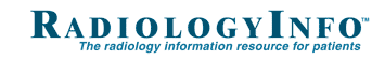 RadiologyInfo Logo