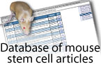 Database of mouse stem cell articles