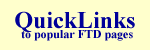 FTDLinks - Links to popular FTD pages