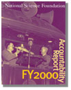 NSF FY 2000 Accountability Report cover