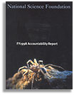 Cover of FY 1998 Accountability Report