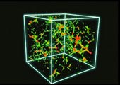 Computer simulation of dark matter - click for details